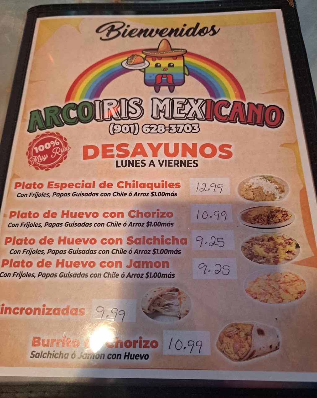 Arcoiris Mexicano | restaurant | 6765 Winchester Rd, Memphis, TN 38115, USA | 9016283703 OR +1 901-628-3703