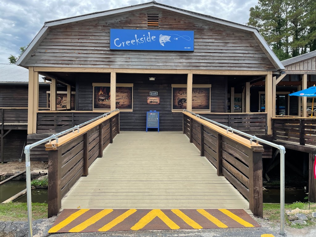 Creekside | restaurant | 1115 S Irby St, Florence, SC 29501, USA | 8434074376 OR +1 843-407-4376