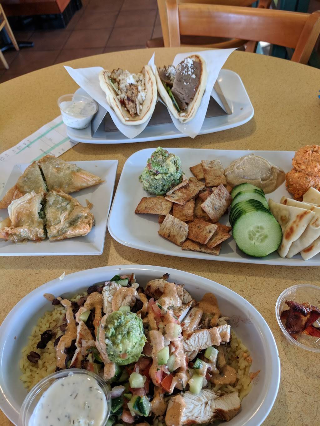 Daphnes California Greek | restaurant | 2195 Station Village Way, San Diego, CA 92108, USA | 6196845106 OR +1 619-684-5106