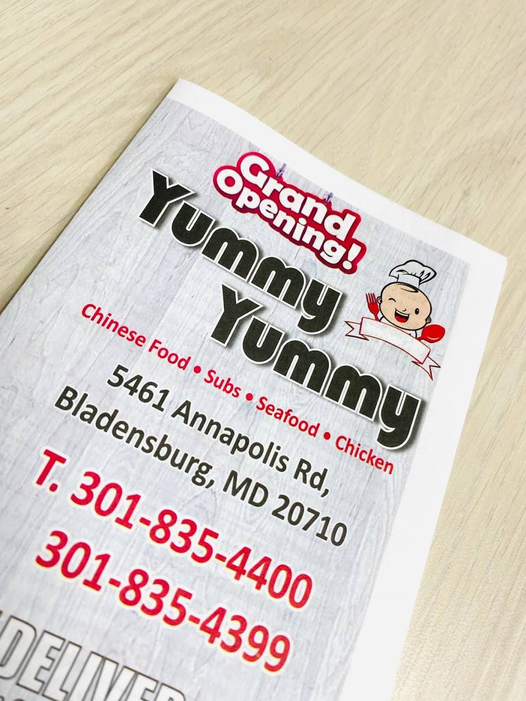 Yummy Yummy | restaurant | 5461 Annapolis Rd, Bladensburg, MD 20710, USA | 3018354400 OR +1 301-835-4400