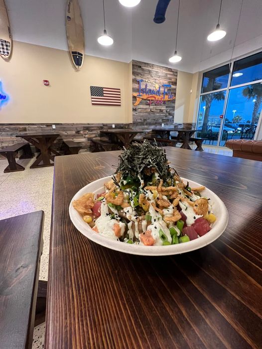 Island Fin Poké Company - Panama City Beach | restaurant | 15500 Panama City Beach Pkwy Suite 320, Panama City Beach, FL 32413, USA | 8509195656 OR +1 850-919-5656