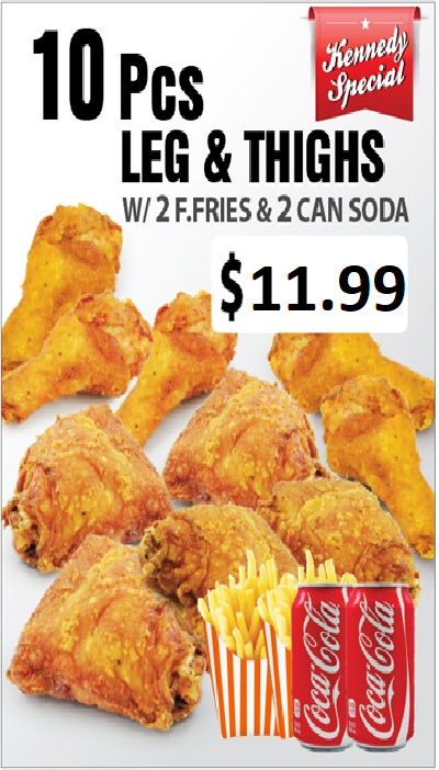 kennedy fried chicken | restaurant | 667 E 187th St, Bronx, NY 10458, USA | 9178012727 OR +1 917-801-2727