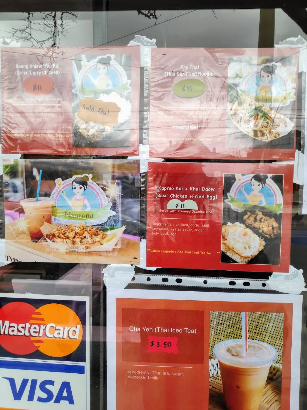 Nantana Thai Food & Desserts | restaurant | 707 Dundas St W, Toronto, ON M5T 2W6, Canada | 6475260008 OR +1 647-526-0008