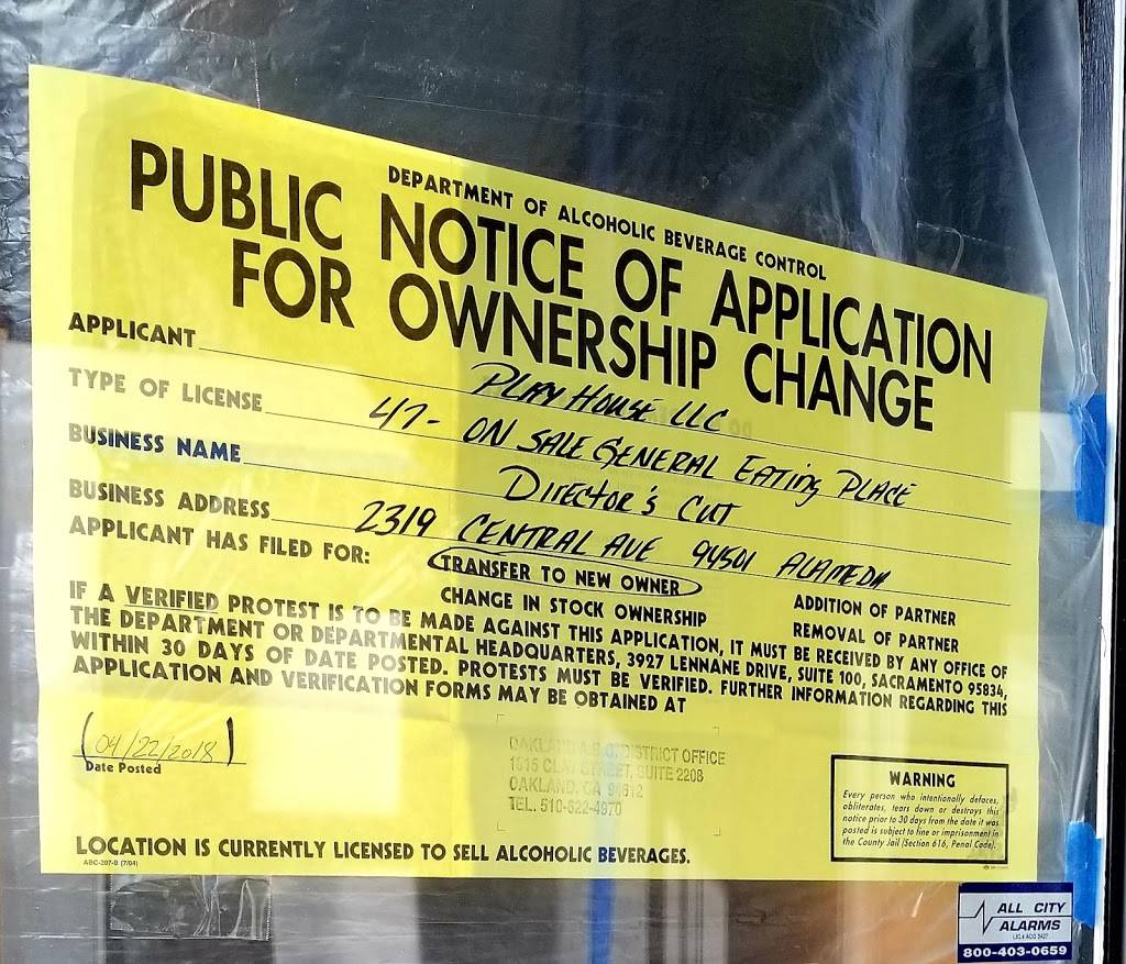 Directors Cut | restaurant | 4513, 2319 Central Ave, Alameda, CA 94501, USA | 5108653032 OR +1 510-865-3032