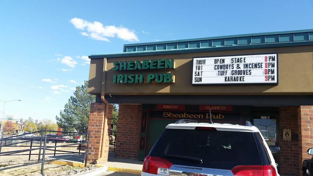 Sheabeens Irish Pub | restaurant | 2300 S Chambers Rd # A, Aurora, CO 80014, USA | 3036966131 OR +1 303-696-6131