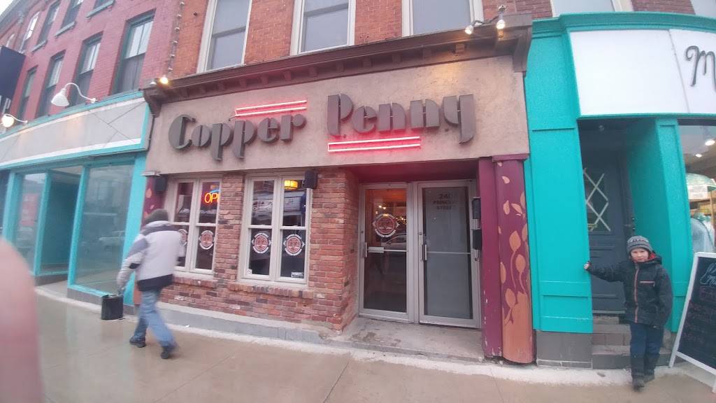 Copper Penny | restaurant | 240 Princess St, Kingston, ON K7L 1B2, Canada | 6135494257 OR +1 613-549-4257