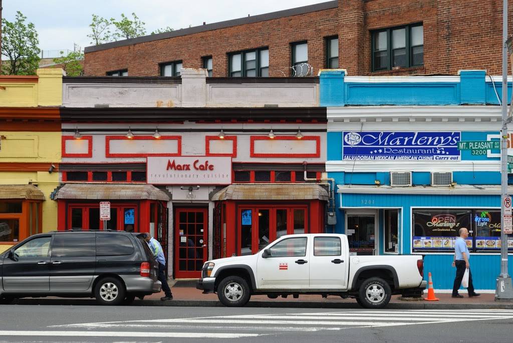 Marx Cafe Revolutionary Cuisine | restaurant | 3203 Mt Pleasant St NW, Washington, DC 20010, USA | 2025187600 OR +1 202-518-7600