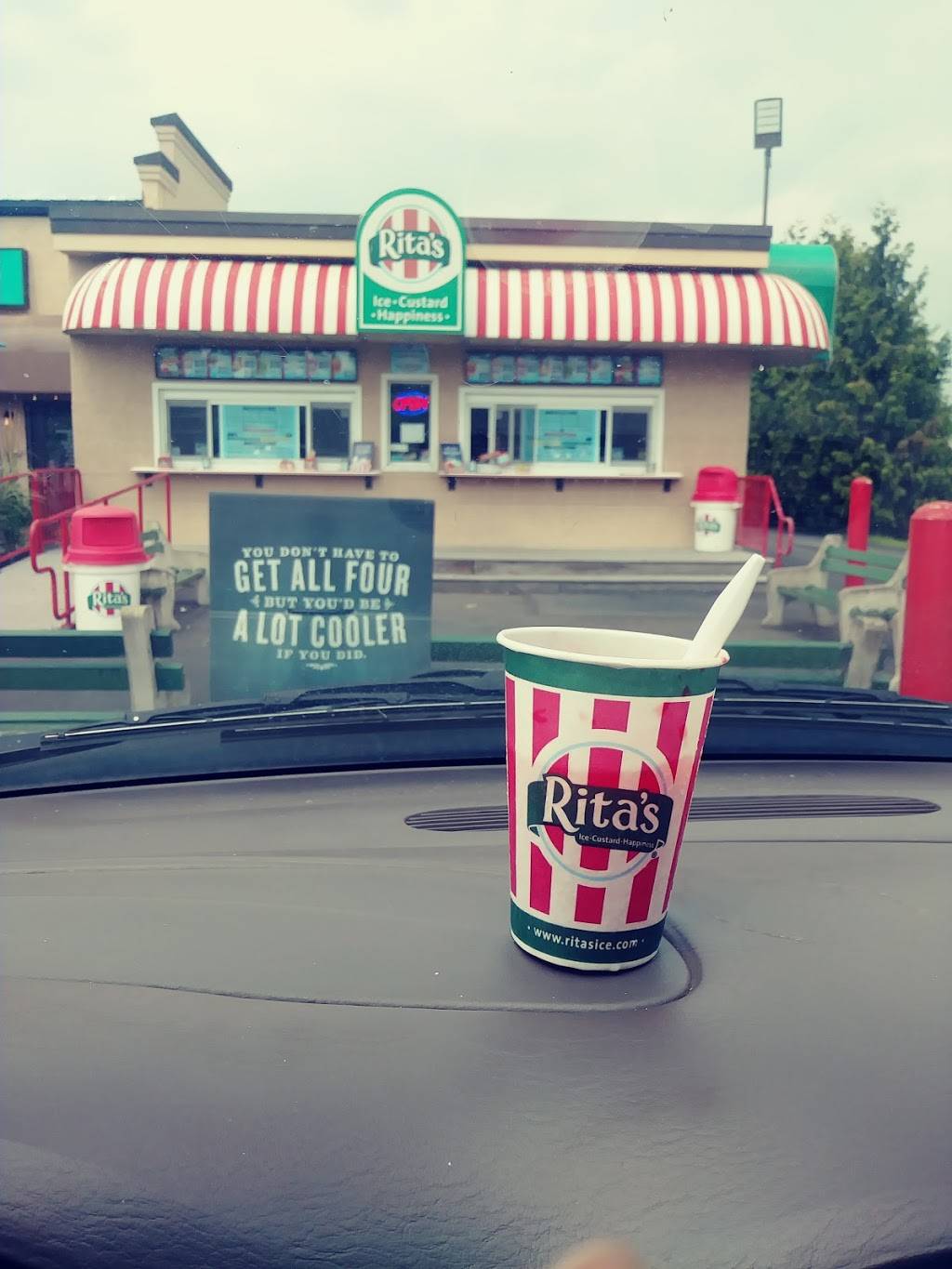 Ritas Italian Ice & Frozen Custard | restaurant | 450 County Road 519 Unit 450-B, Stewartsville, NJ 08886, USA | 9083879300 OR +1 908-387-9300