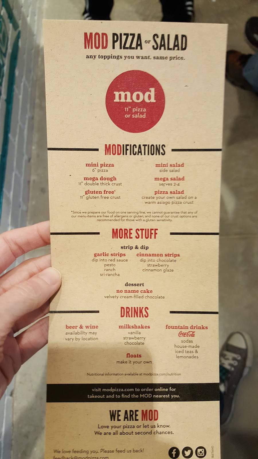 MOD Pizza | restaurant | 485 Marketplace Blvd Suite 140, Forney, TX 75126, USA | 4697200098 OR +1 469-720-0098