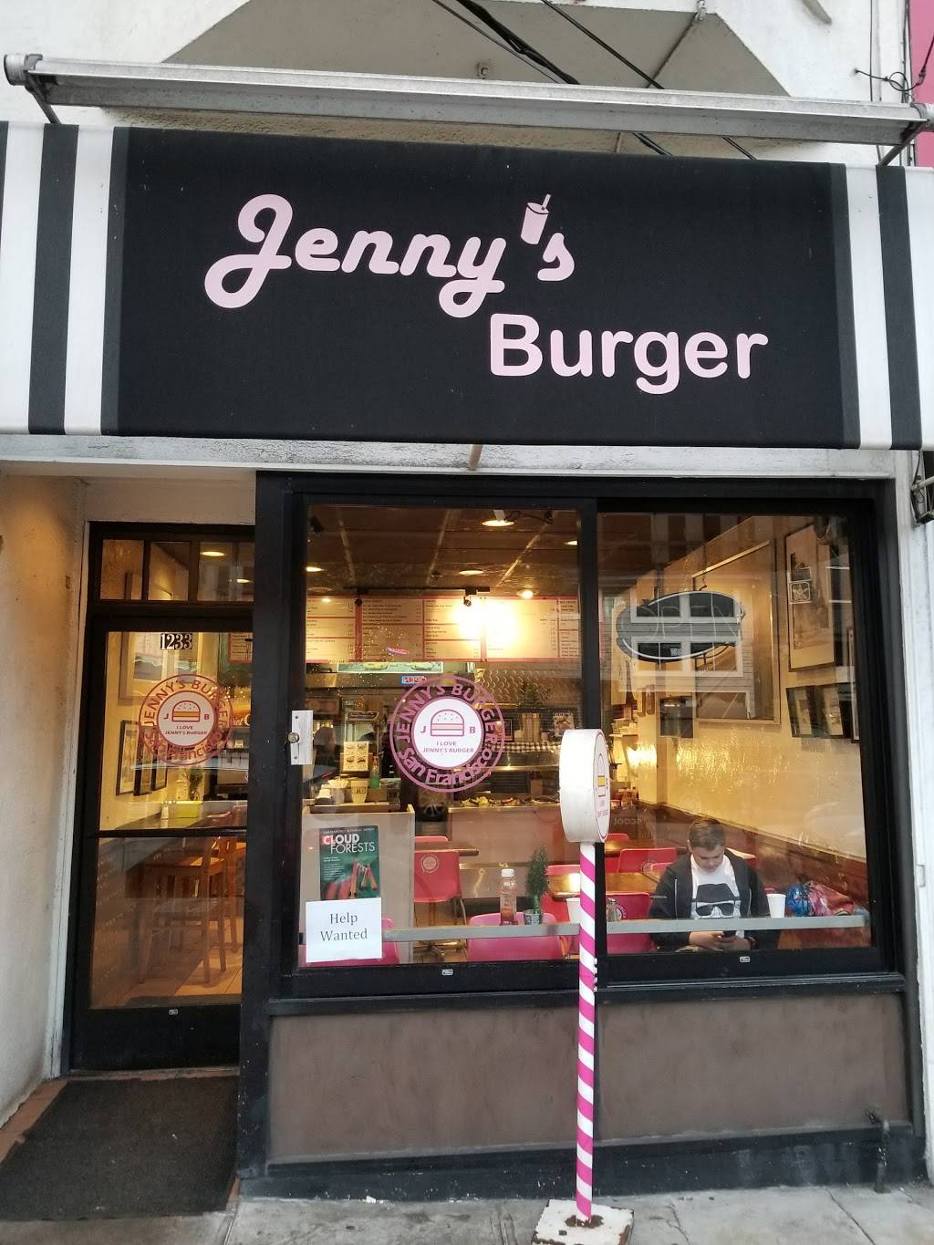 Jennys Burger | restaurant | 1233 9th Ave, San Francisco, CA 94122, USA | 4157531453 OR +1 415-753-1453