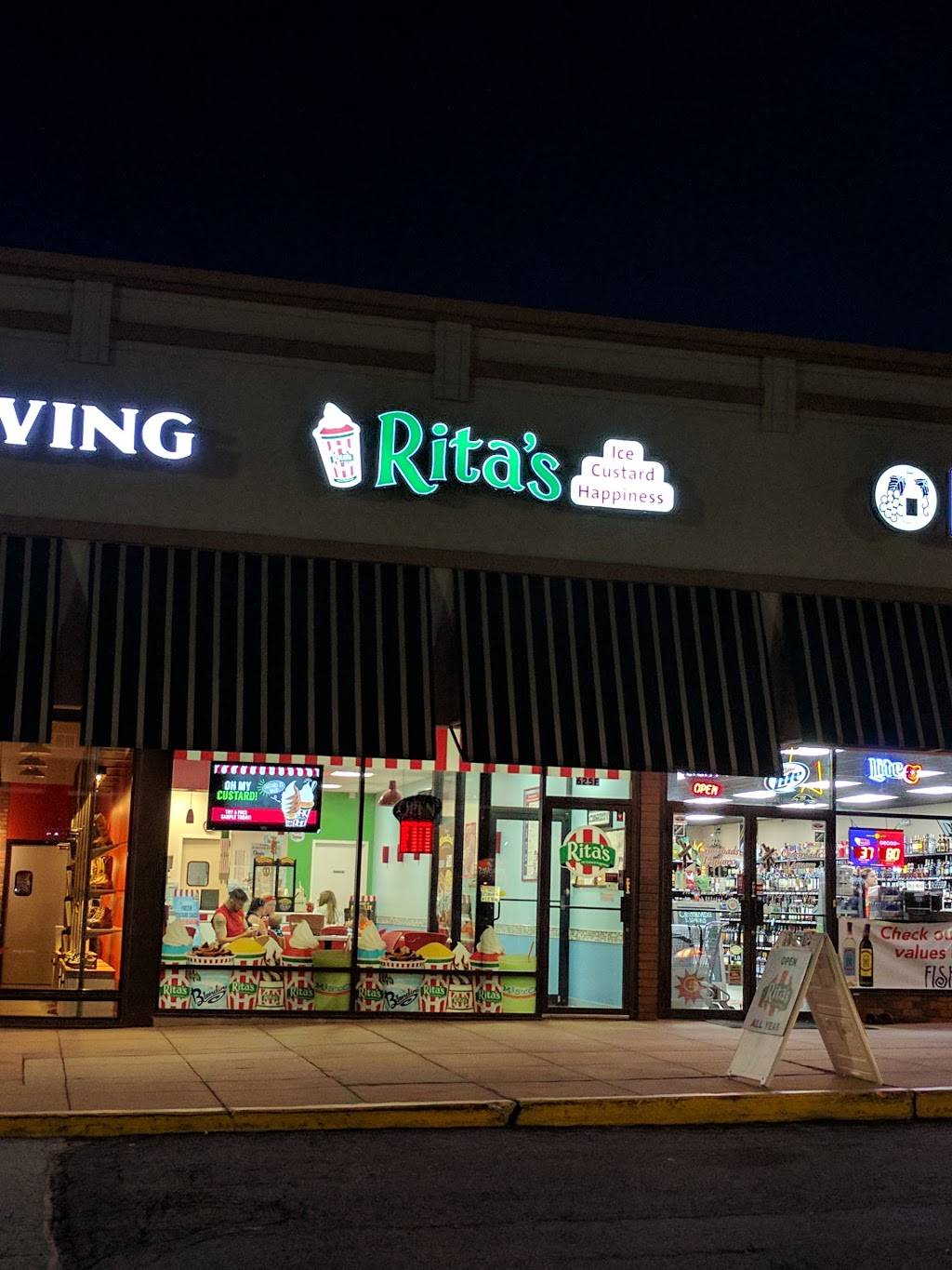 Ritas Italian Ice & Frozen Custard | restaurant | 625 Baltimore Blvd # F, Westminster, MD 21157, USA | 4439527370 OR +1 443-952-7370