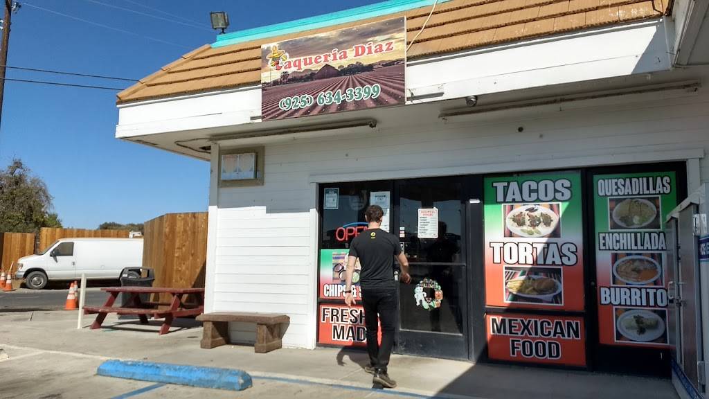 Taqueria Diaz | restaurant | 15031 Byron Hwy, Byron, CA 94514, USA | 9256343399 OR +1 925-634-3399