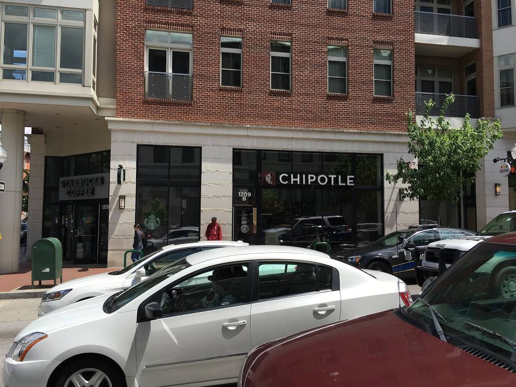 Chipotle Mexican Grill | restaurant | 1209 N Charles St Ste B, Baltimore, MD 21201, USA | 4436811204 OR +1 443-681-1204