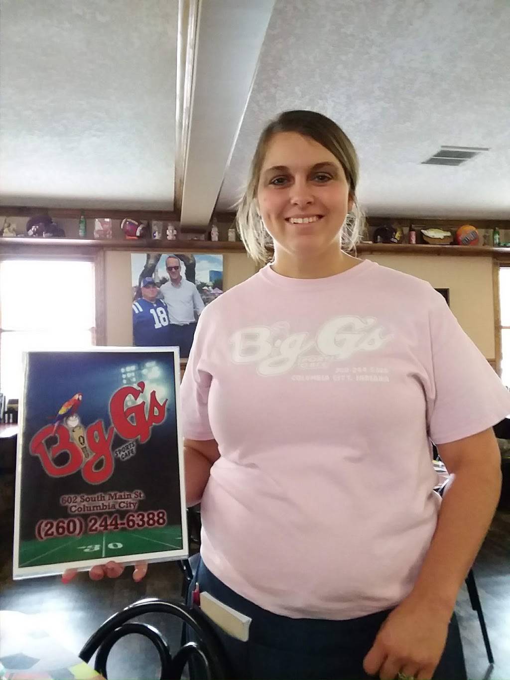 Big Gs Sports Cafe | restaurant | 602 S Main St, Columbia City, IN 46725, USA | 2602446388 OR +1 260-244-6388