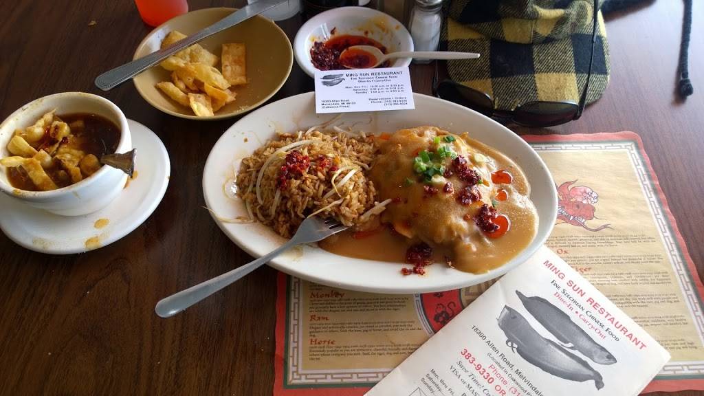 Ming Sun Restaurant | restaurant | 18300 Allen Rd, Melvindale, MI 48122, USA | 3133839330 OR +1 313-383-9330