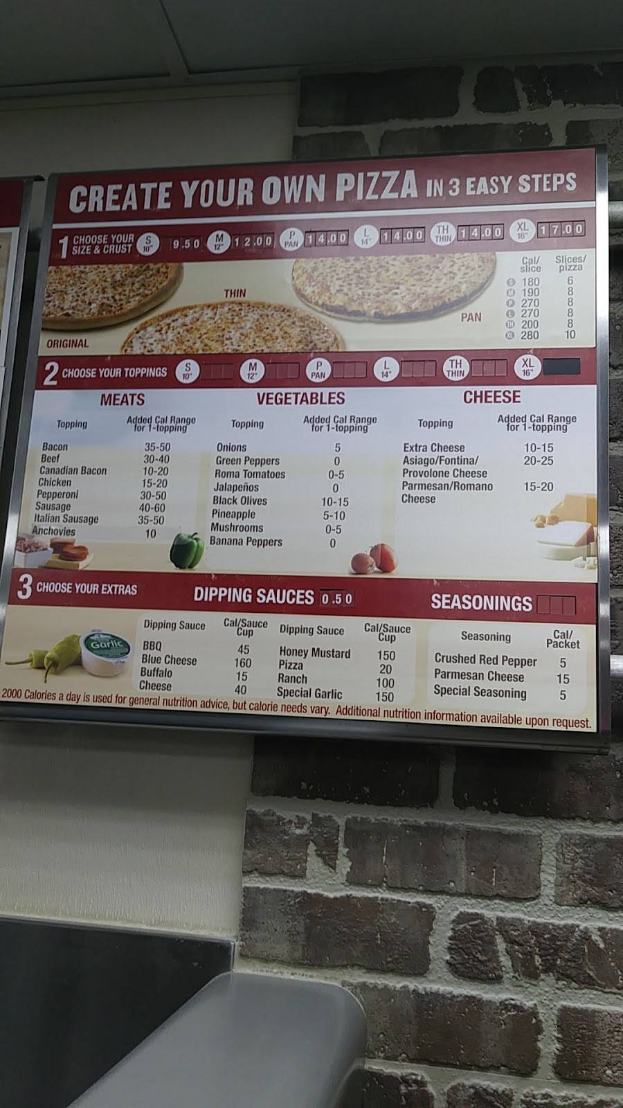 Papa Johns Pizza | restaurant | 3425 W Kennedy Blvd, Tampa, FL 33609, USA | 8133548888 OR +1 813-354-8888