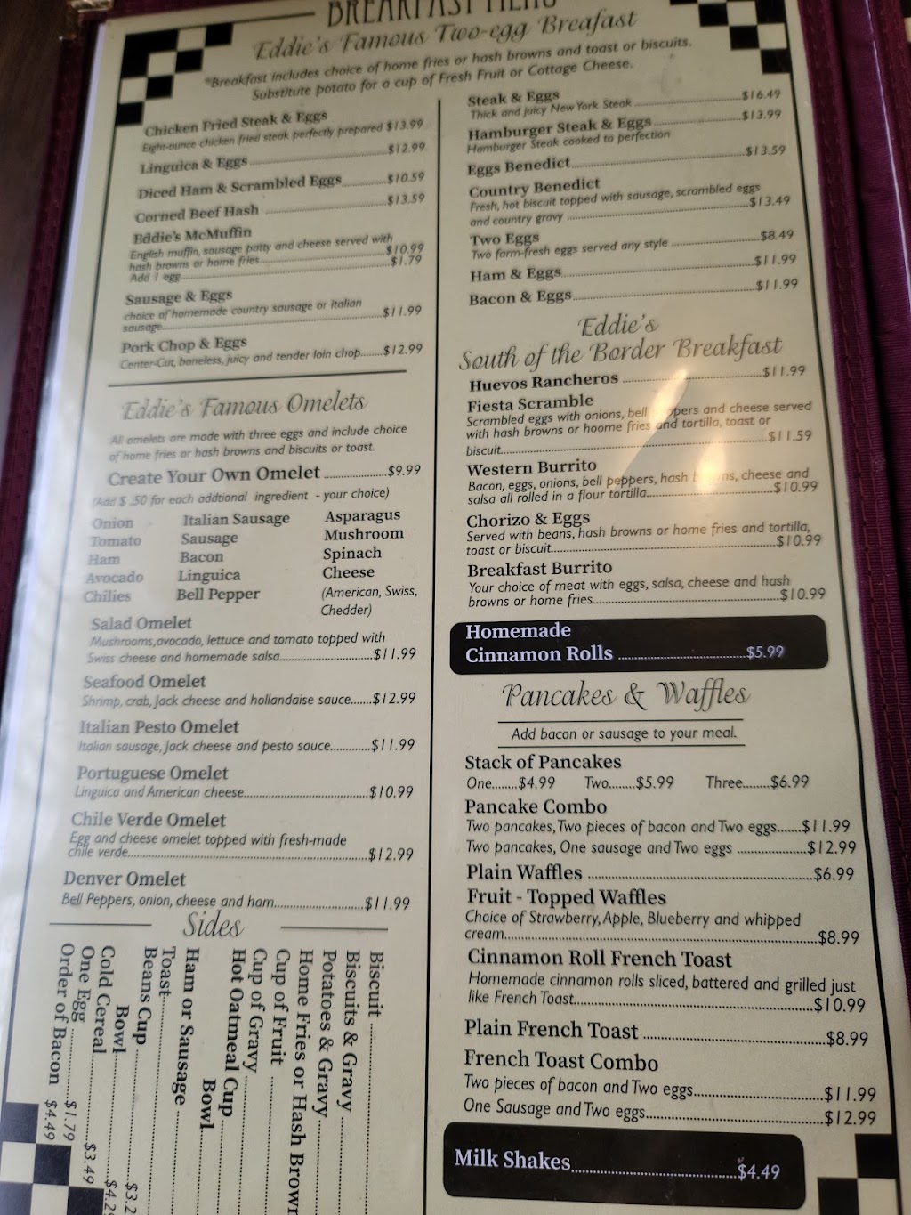 Eddies Famous Cafe | restaurant | 401 W Pacheco Blvd, Los Banos, CA 93635, USA | 2098262379 OR +1 209-826-2379