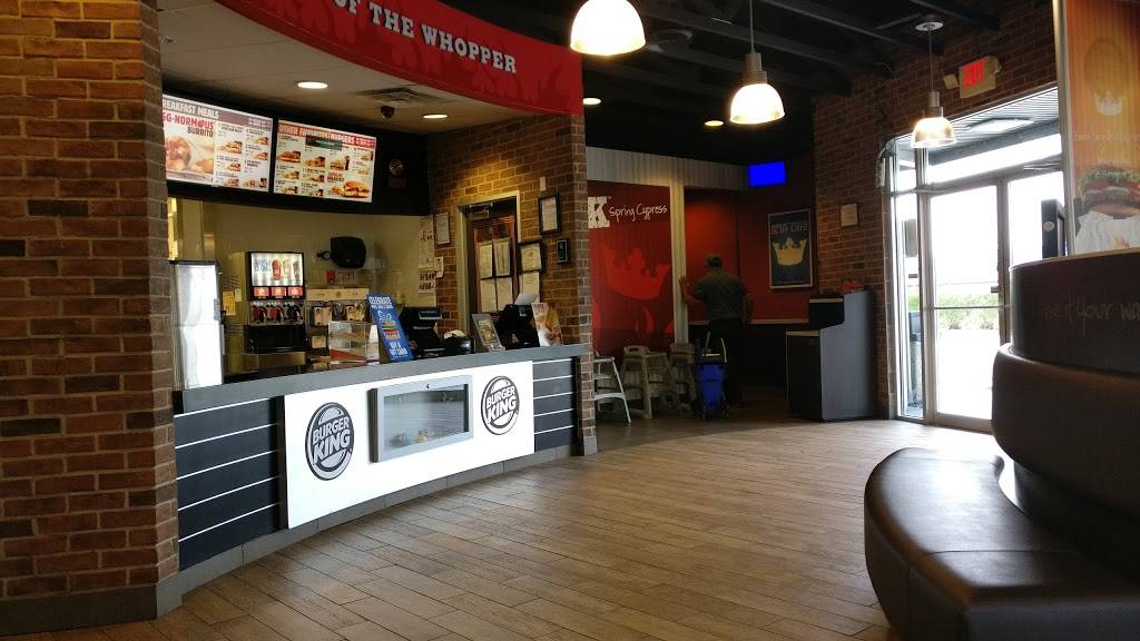 Burger King | restaurant | 8523 Spring Cypress Rd, Spring, TX 77379, USA | 2812572882 OR +1 281-257-2882