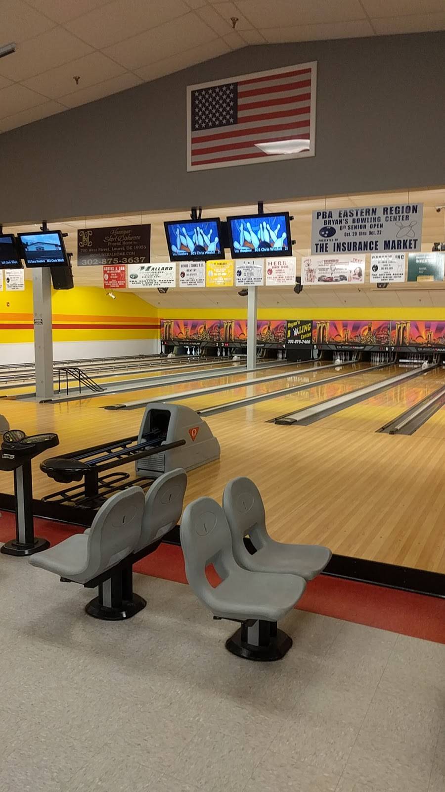 Bryans Bowling Center | restaurant | 1103 S Central Ave, Laurel, DE 19956, USA | 3028757400 OR +1 302-875-7400