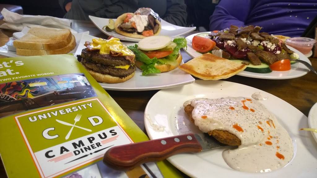 Campus Diner | restaurant | 5470 Cass Ave, Detroit, MI 48202, USA | 3138324817 OR +1 313-832-4817