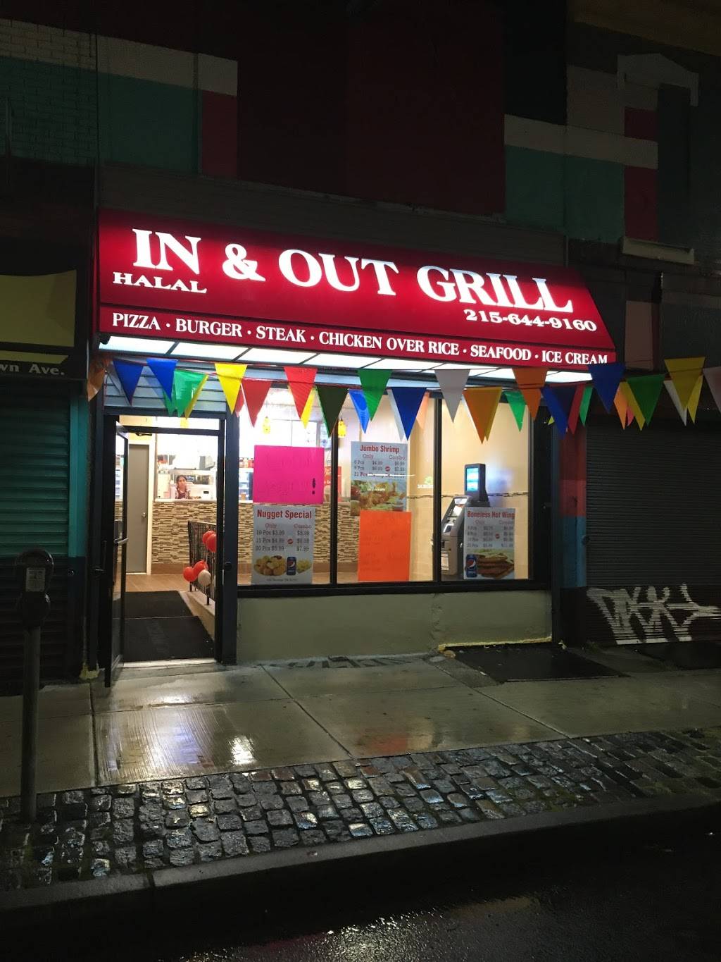 In & Out Grill | restaurant | 2607 Germantown Ave, Philadelphia, PA 19133, USA | 2156449160 OR +1 215-644-9160