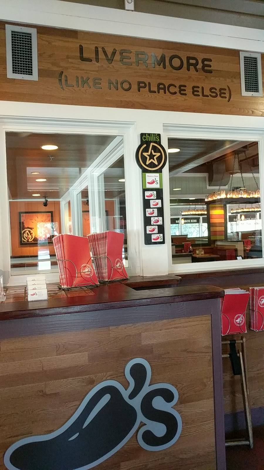 Chilis Grill & Bar | meal takeaway | 4261 First St, Livermore, CA 94550, USA | 9253718977 OR +1 925-371-8977