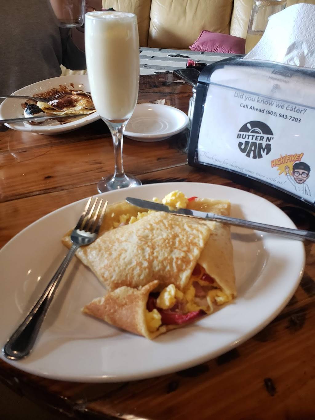 Butter N’ Jam | restaurant | 449 Amherst St, Nashua, NH 03063, USA | 6039437203 OR +1 603-943-7203