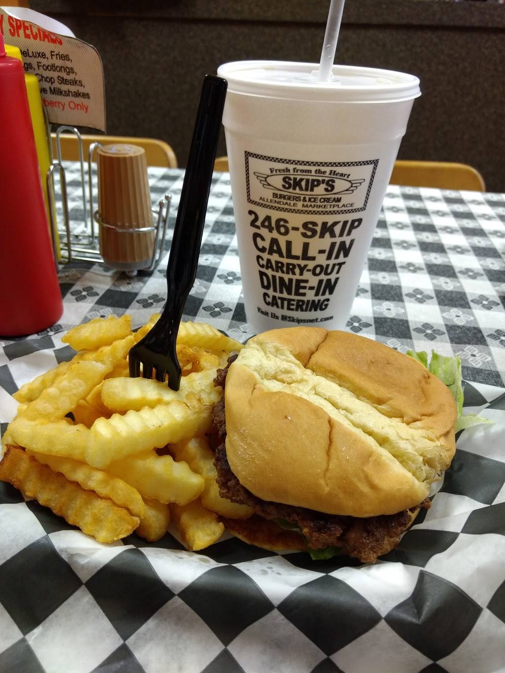 Skips Burgers & Ice Cream | restaurant | 4366 W Stone Dr, Kingsport, TN 37660, USA | 4232467547 OR +1 423-246-7547