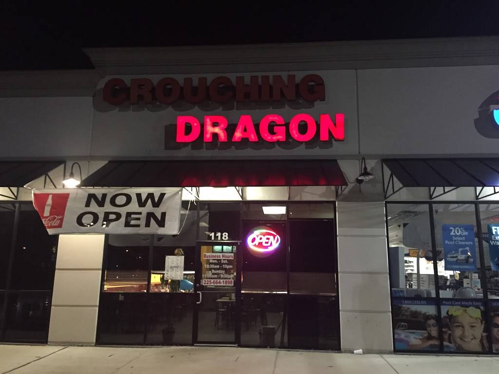 Crouching Dragon | restaurant | 240 S Range Ave, Denham Springs, LA 70726, USA | 2256641898 OR +1 225-664-1898