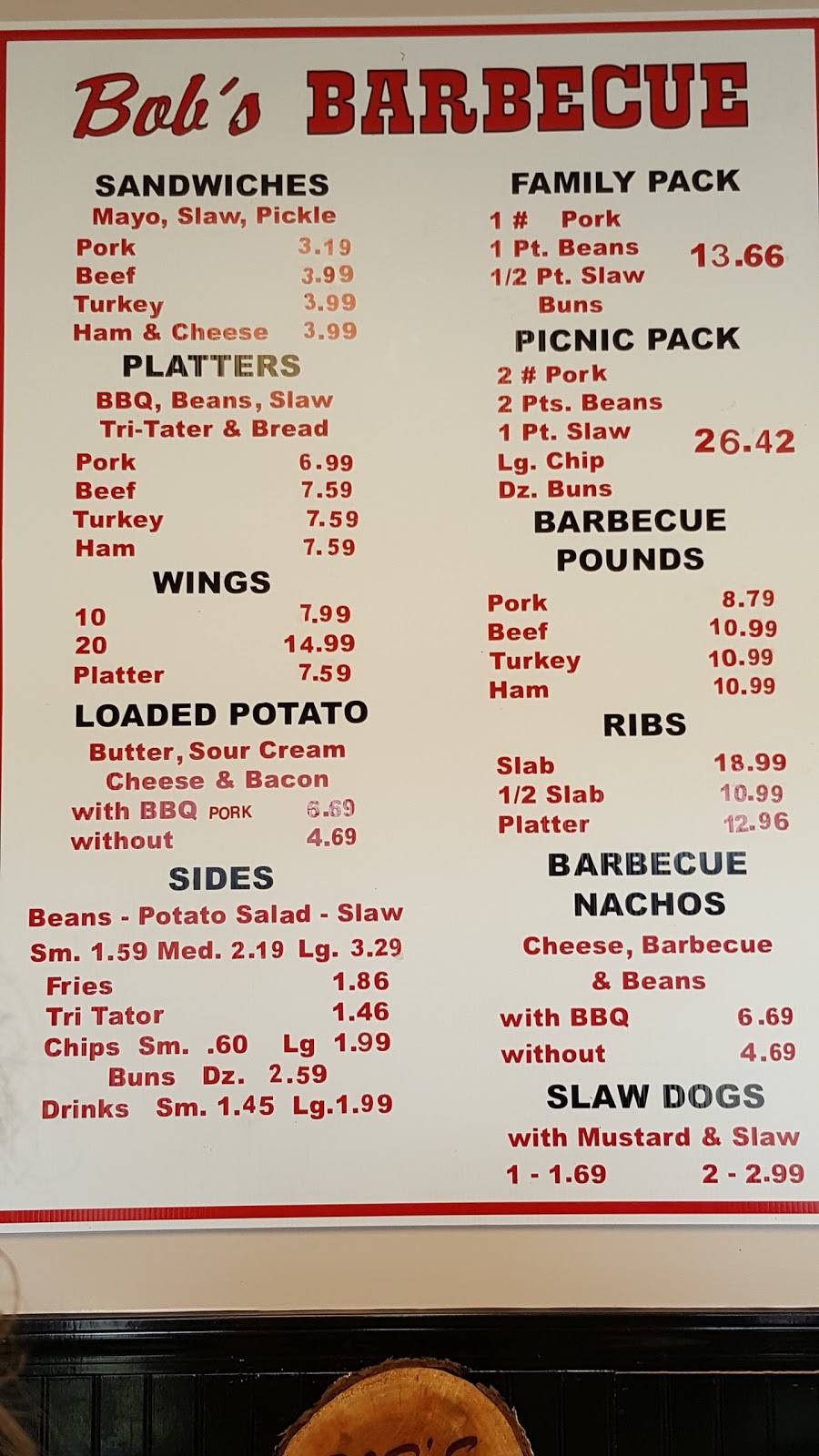 Bobs Barbecue | restaurant | 106 Enon Springs Rd W, Smyrna, TN 37167, USA | 6154595885 OR +1 615-459-5885
