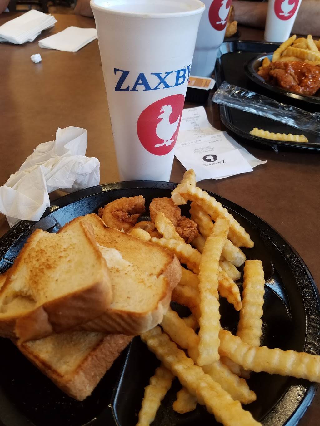 Zaxbys Chicken Fingers & Buffalo Wings | restaurant | 5900 Main St, Zachary, LA 70791, USA | 2256544321 OR +1 225-654-4321