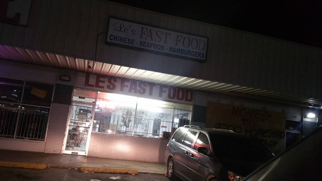 Les Fast Food | restaurant | 8617 Mesa Dr, Houston, TX 77028, USA | 7136351665 OR +1 713-635-1665