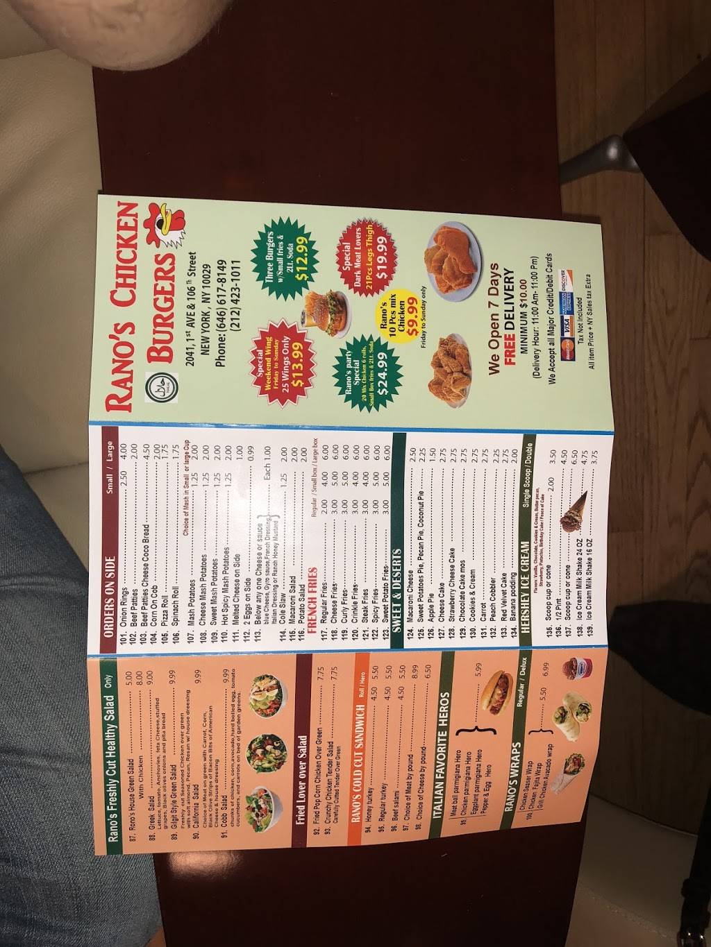 JFK Fried Chicken | restaurant | 2041 1st Avenue, New York, NY 10029, USA | 2124231011 OR +1 212-423-1011