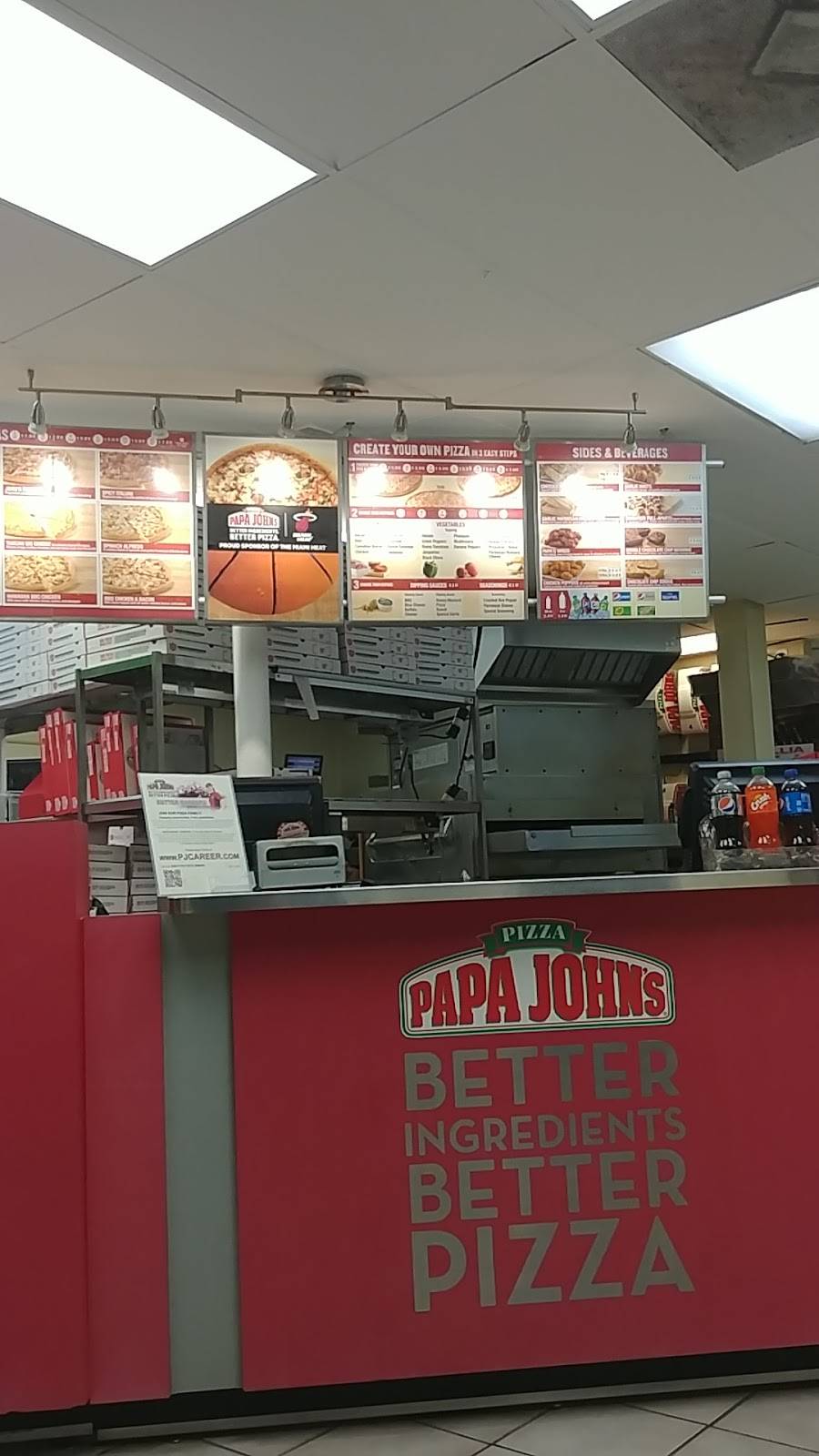 Papa Johns Pizza | restaurant | 1596 S Dixie Hwy, Coral Gables, FL 33146, USA | 3056688484 OR +1 305-668-8484