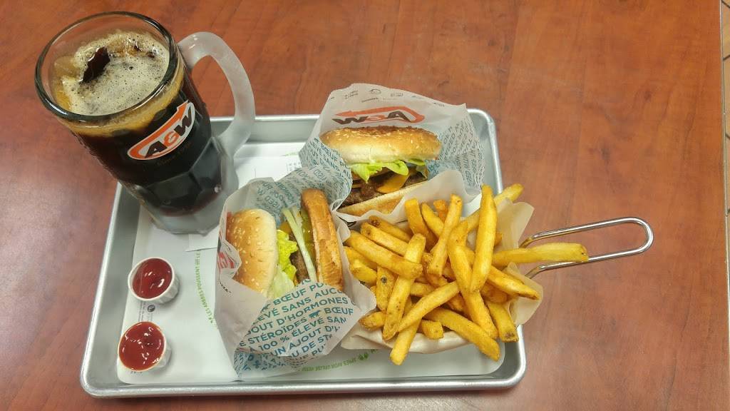 A&W Canada | restaurant | 2117 Rue Canadien, Drummondville, QC J2C 7V9, Canada | 8198507520 OR +1 819-850-7520