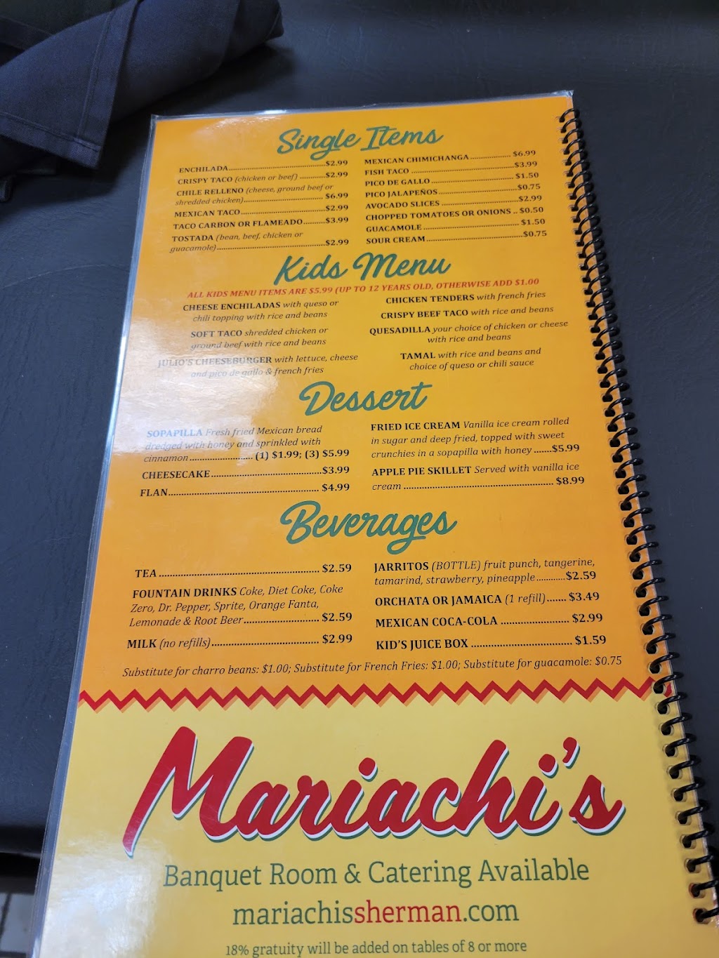 Mariachis Fine Mexican Food | restaurant | 810 W White St Suite 700, Anna, TX 75409, USA | 4694253576 OR +1 469-425-3576