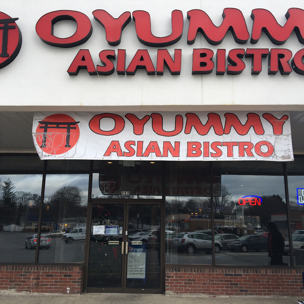 Oyummy Asian Bistro | restaurant | 253 Lincoln Ave, Haverhill, MA 01830, USA | 9788915312 OR +1 978-891-5312