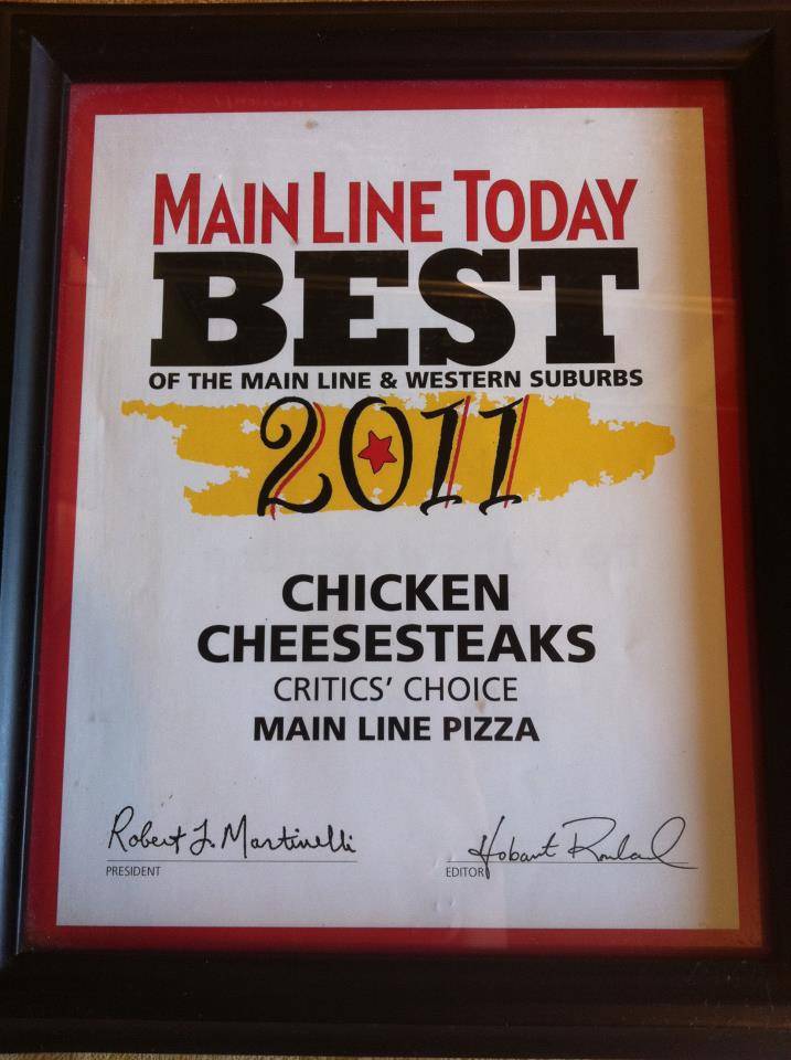 Main Line Pizza | meal takeaway | 233 Lancaster Ave, Wayne, PA 19087, USA | 6106874008 OR +1 610-687-4008