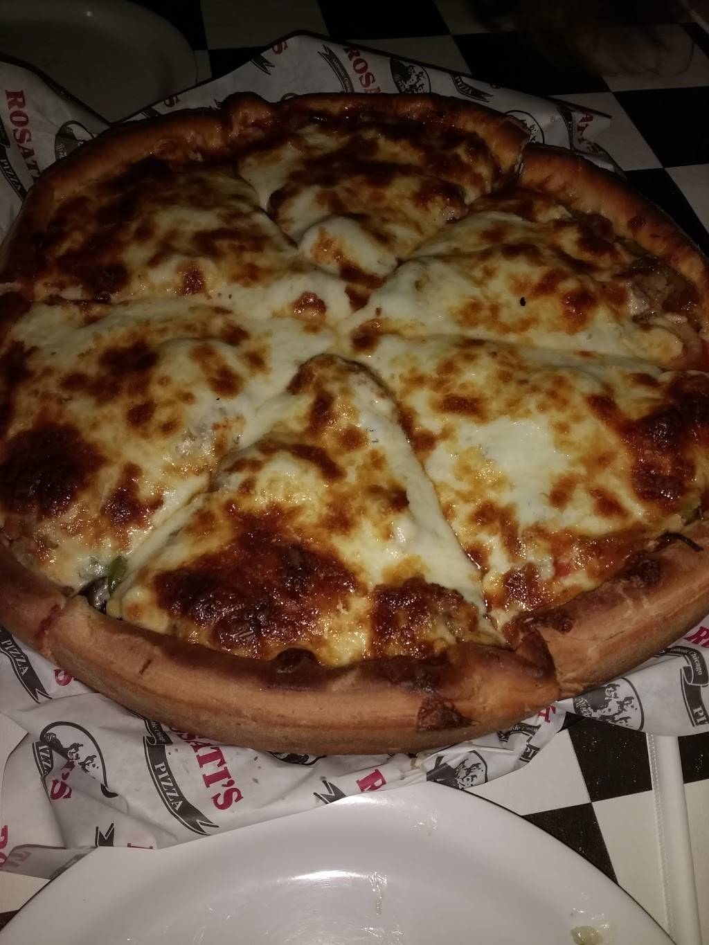 Rosatis Pizza | restaurant | 6644 Mineral Point Rd, Madison, WI 53705, USA | 6088339300 OR +1 608-833-9300