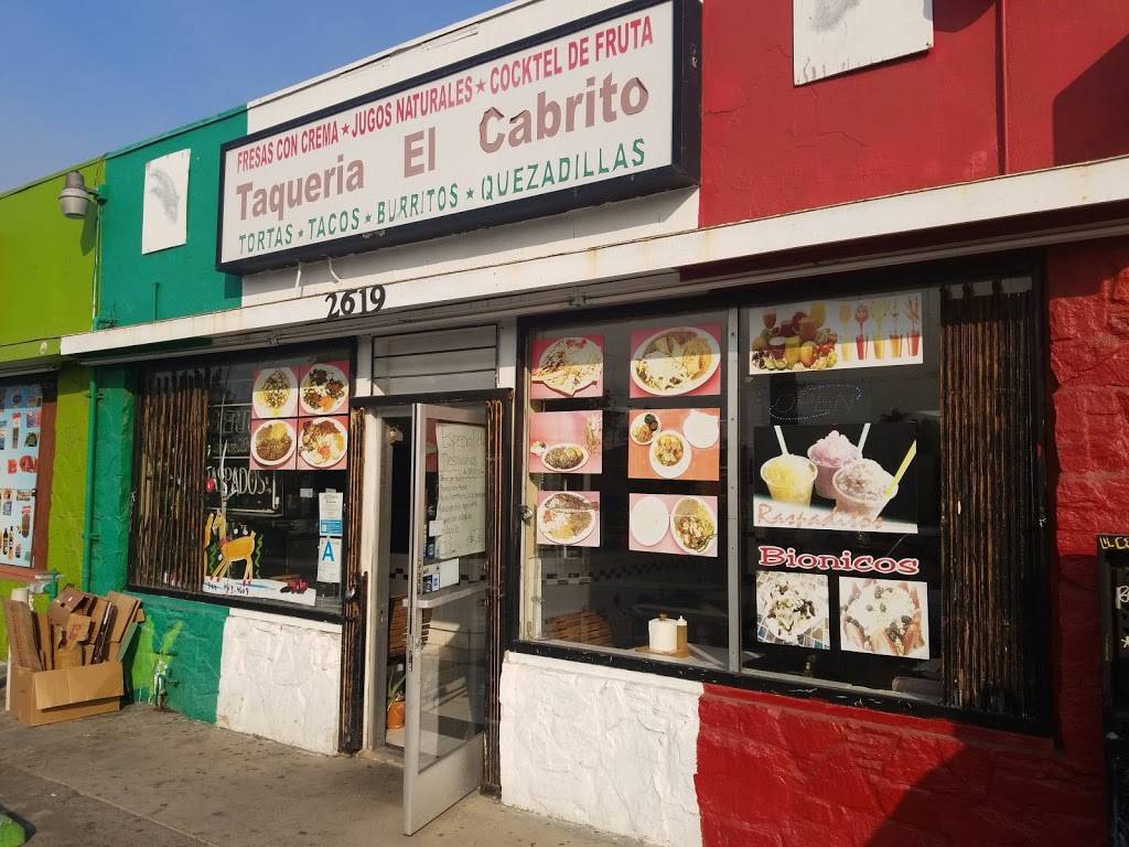 Bionicos & Taqueria El Cabrito | restaurant | 2619 E Carson St, Carson, CA 90810, USA | 3105490707 OR +1 310-549-0707