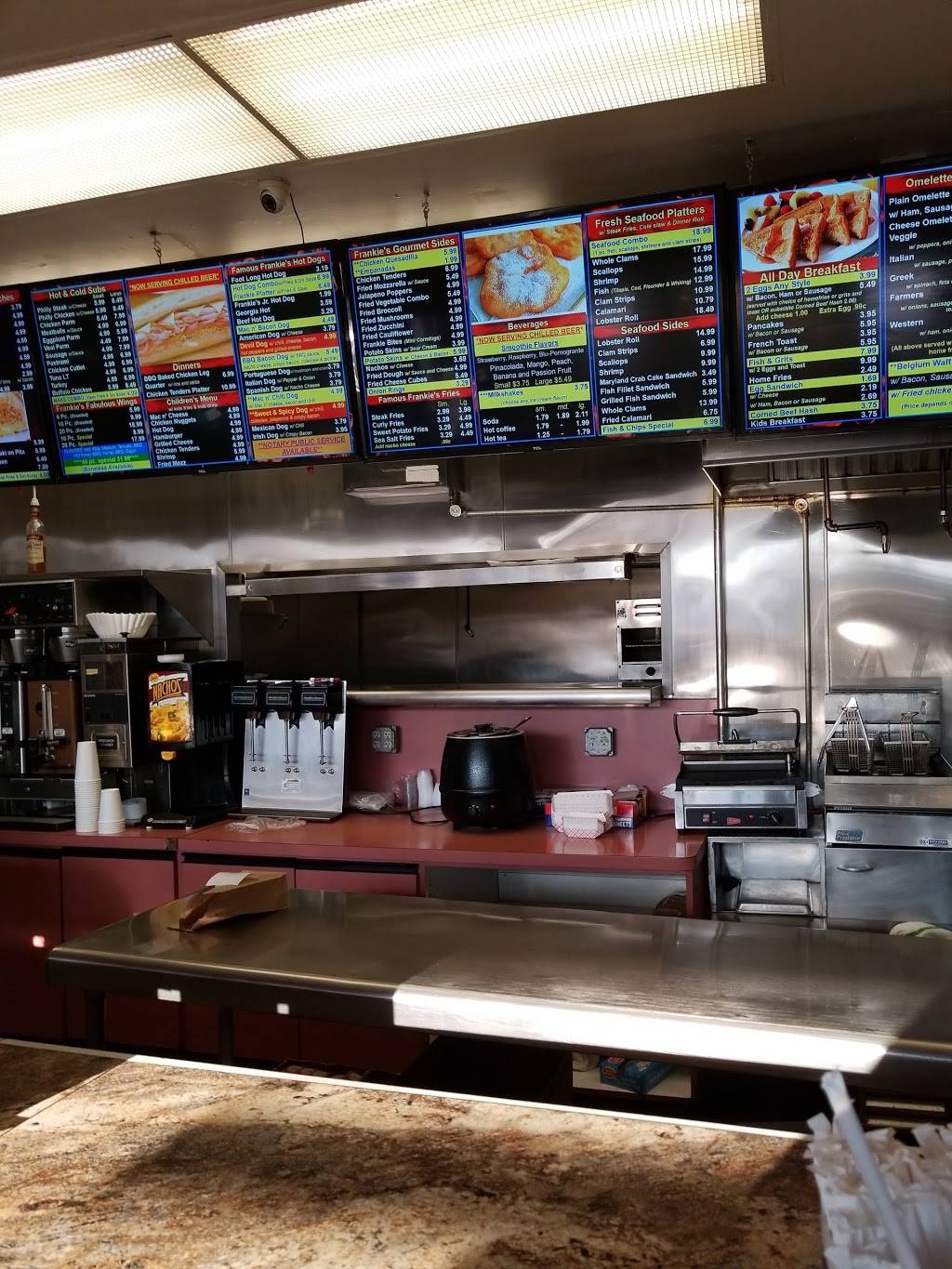 Frankies Hot Dogs | restaurant | Frankies Of, 1151 Boston Post Rd, West Haven, CT 06516, USA | 2039336631 OR +1 203-933-6631