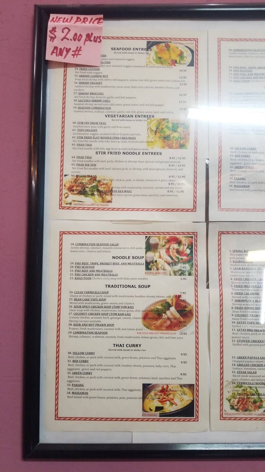 Sy-Salathai | restaurant | 101 NE 3rd Ave, Visalia, CA 93291, USA | 5596229999 OR +1 559-622-9999