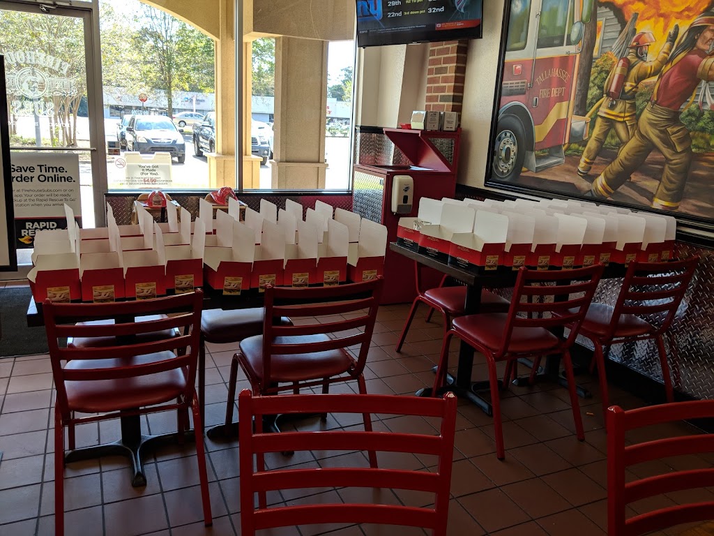 Firehouse Subs Tallahassee #2 | restaurant | 3220 Apalachee Pkwy #8, Tallahassee, FL 32311, USA | 8502190436 OR +1 850-219-0436