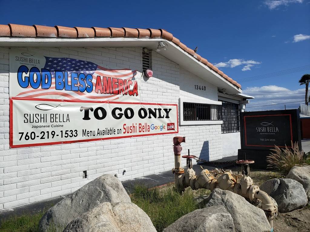Sushi Bella | restaurant | 13440 Palm Dr, Desert Hot Springs, CA 92240, USA | 7602191533 OR +1 760-219-1533