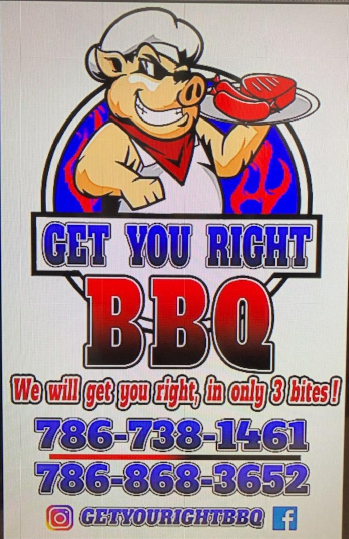 Get You Right BBq LLC | restaurant | SW 219th St, Goulds, FL 33170, USA | 7868683652 OR +1 786-868-3652