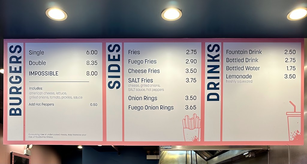 SALT burgers + fries | restaurant | 6558 N Sheridan Rd, Chicago, IL 60626, USA | 8729998521 OR +1 872-999-8521