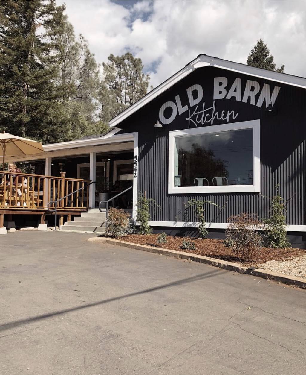 Old Barn Kitchen | restaurant | 5542 Clark Rd, Paradise, CA 95969, USA | 5307622224 OR +1 530-762-2224