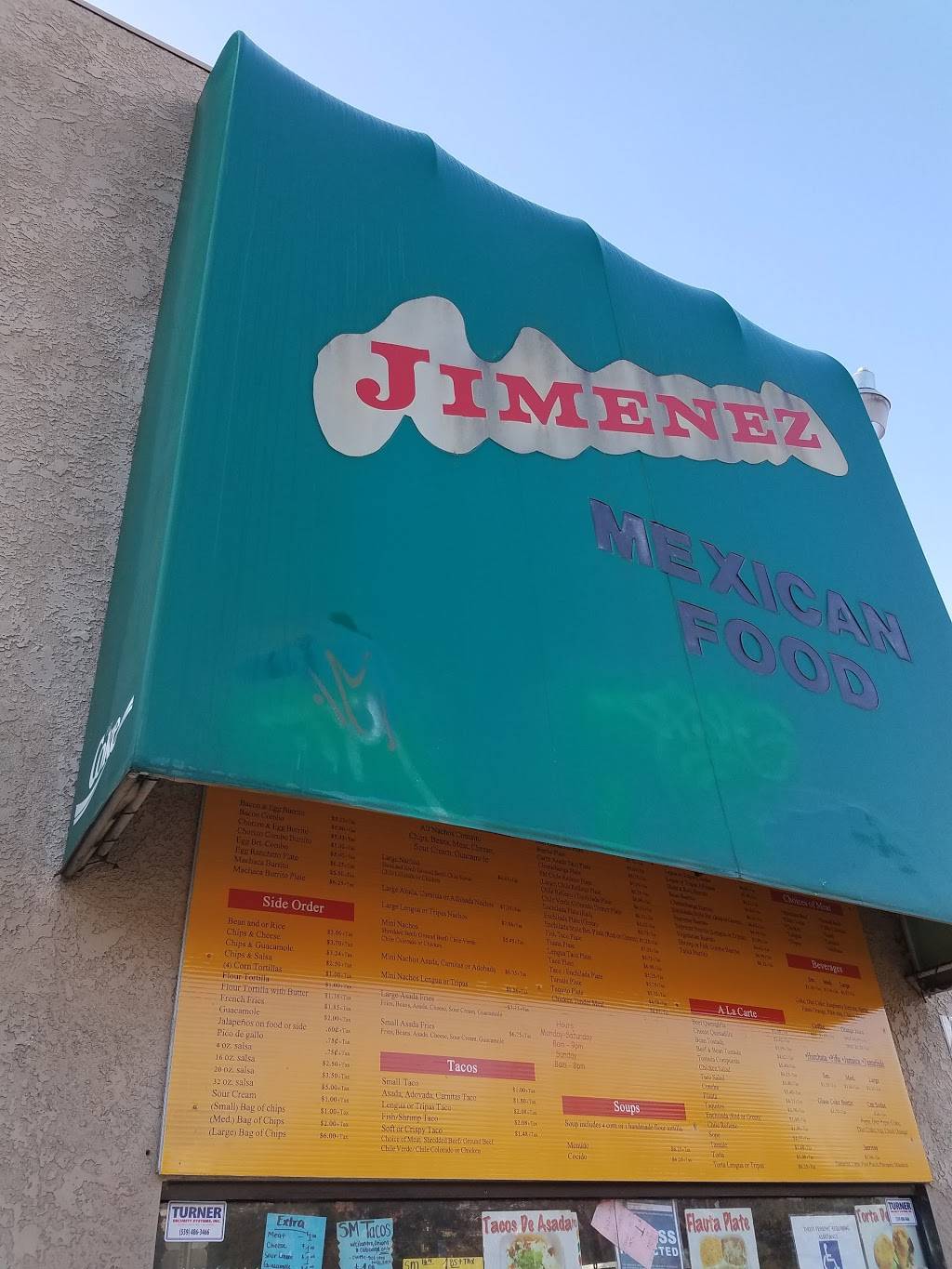 Jimenez Mexican Food | restaurant | 4410 E Kings Canyon Rd, Fresno, CA 93702, USA | 5594528548 OR +1 559-452-8548