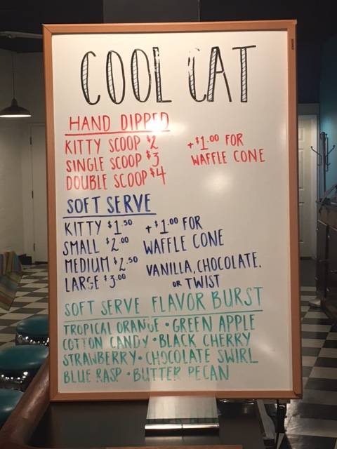 The Cool Cat Ice Cream Bowl | restaurant | 229 S Benzie Blvd, Beulah, MI 49617, USA | 2313834231 OR +1 231-383-4231