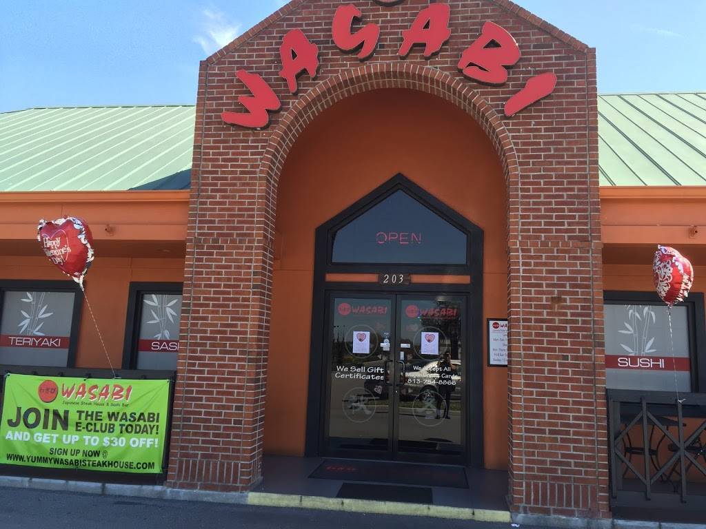 Wasabi plant city | restaurant | 203 W Alexander St, Plant City, FL 33563, USA | 8137548866 OR +1 813-754-8866